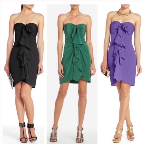 BCBG MaxAzria Gina strapless dress Size 0 - Picture 3 of 7